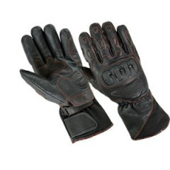 Gants moto hiver Steev coques CE EPI 1KP taille XS noir/rouge