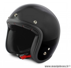 Casque jet NoEnd Tribute Solid noir taille XS (T53-54)