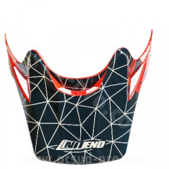 Visière NoEnd SC02 pour casque enfant moto cross style patriot