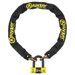 Antivol Auvray Xtrem chaîne 1.40m maillon diamètre 13.5mm avec U Xtrem mini (classe SRA)
