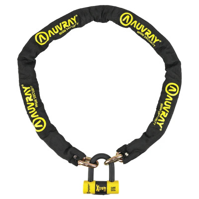 Antivol Auvray XTREM chaîne 1.70m maillon diamètre 13.5mm avec U XTREM mini (classe SRA)