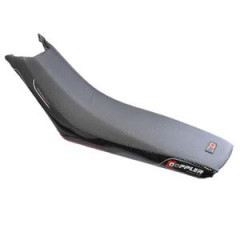Housse de selle Doppler adaptée Derbi Senda Xtreme/Xrace/DRD/SMT/RCR 2012-2018