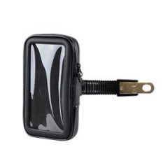 Support smartphone adaptable fixation rétroviseur écran 5.5 pouces (10x16cm)