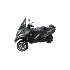 Tablier couvre jambe Tucano Urbano Termoscud Pro 4 Season (R062PRO-X) pour Piaggio 125 MP3 2006+, 250 MP3 2008+, 300 MP3 2012-2018, 400 MP3 2008-2021, 500 MP3 2010-2021