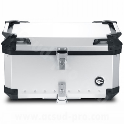 Top Case Coocase 60L Aluminium Series couleur gris avec platine