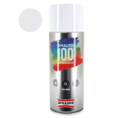 Bombe de peinture acrylique adaptable blanc brillant 400ml (3599)