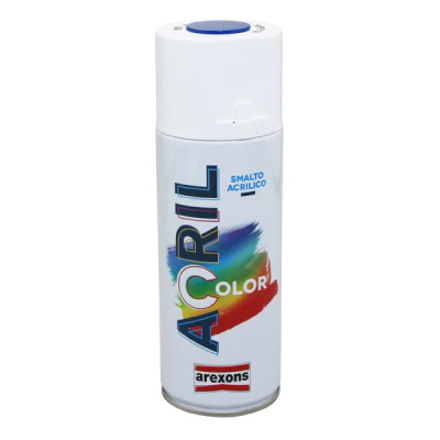 Bombe de peinture acrylique adaptable couleur bleu trafic RAL 5017 - spray 400ml (3951)