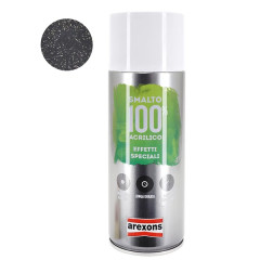 Bombe de peinture acrylique adaptable noir effet diamant 400ml (3708)