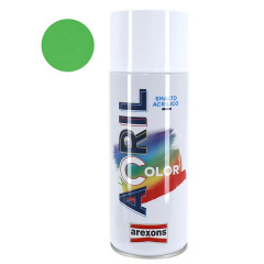 Bombe de peinture acrylique adaptable vert RAL 6018 (Kawasaki-Derbi) 400ml (3981)