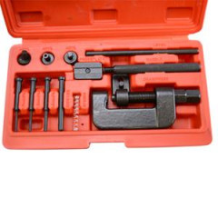 Coffre dérive chaîne adaptable articulé pour moto (415-420-428-520-525-532)