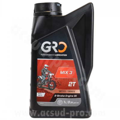 Huile Global Racing Oil 2T mix 3 synthese (1L)