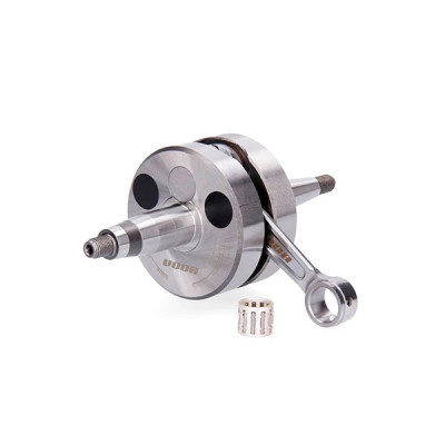 Vilebrequin Voca Racing 50 à boîte pour Derbi Senda 2006>, GPR 2006> - Gilera SMT 2006>, RCR 2006> (Moteur Piaggio Euro 3 - Diamètre maneton 18mm)