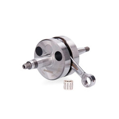 Vilebrequin Voca Racing 50 à boîte pour Derbi Senda 2006>, GPR 2006> - Gilera SMT 2006>, RCR 2006> (Moteur Piaggio Euro 3 - Diamètre maneton 18mm)