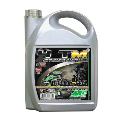 Huile moteur 4 temps Minerva Oil 100% synthèse 10W40 (5L)
