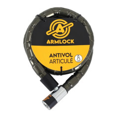 Antivol articulé Armlock 1,00m - Diamètre 25mm (2 clés)