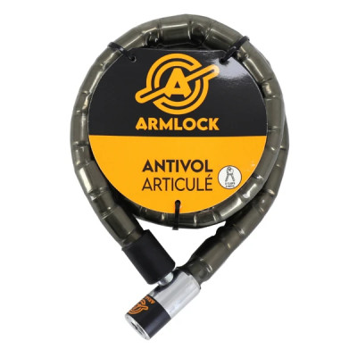 Antivol articulé Armlock 1,50m - Diamètre 25mm (2 clés)