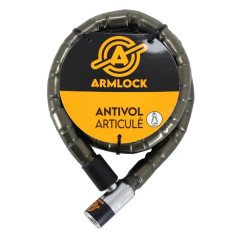 Antivol articulé Armlock 1,50m - Diamètre 25mm (2 clés)