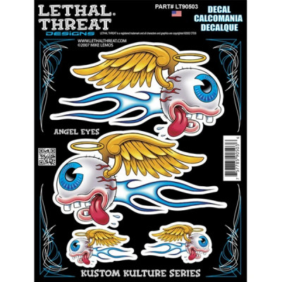 Autocollant Lethal Threat Angel Eyes 150x200mm LT90503