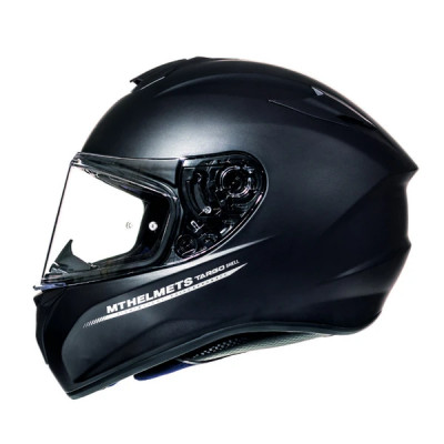 Casque intégral MT Helmets Targo uni noir mat L simple écran pinlock ready