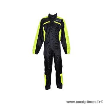 Combinaison de pluie Trendy taille S couleur noir jaune fluo