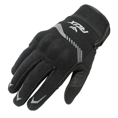 Gants printemps/été ADX avec coques homologuées EN 13594:2015 T10 taille L couleur noir-argent