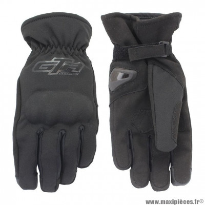 Gants NoEnd 4 seasons waterproof coques black taille XL