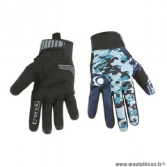 Gants Trendy GT625 Goias Camo Bleu/Bleu Taille XXXL