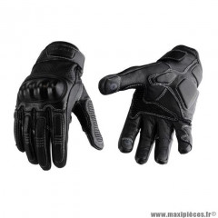 Gants moto Trendy cuir noir taille 3XL