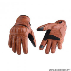 Gants moto Trendy cuir marron clair taille M