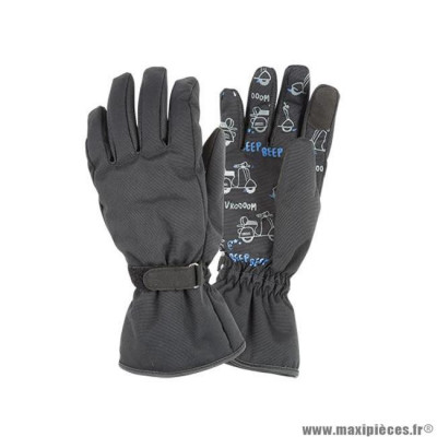 Gant hiver enfant Tucano Urbano noir taille 4/6 ans EPI 1