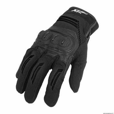 Gants de moto ADX printemps/été noir taille 2XL