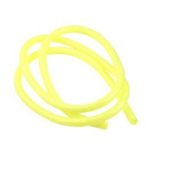 Durite d'essence adaptable jaune fluo 5mm intérieur x 8mm extérieur (vendue par 1 mètre)