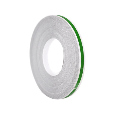 Autocollant adaptable rouleau de 10m largeur 3mm vert pour jante et carrosserie