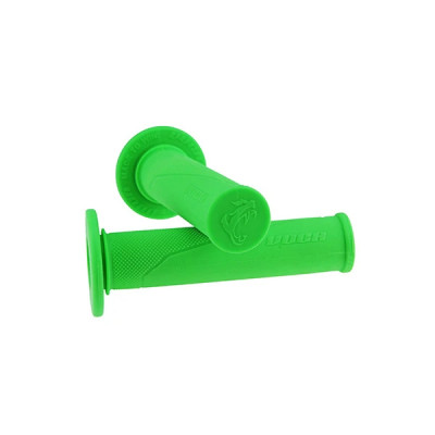 Revêtement de poignée Voca Racing 120mm couleur vert fluo CLOSED END
