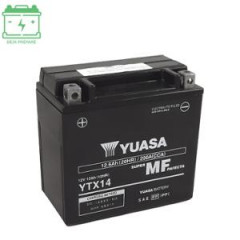 Batterie Yuasa 12V 12Ah YTX14 activée en usine prête à l'emploi