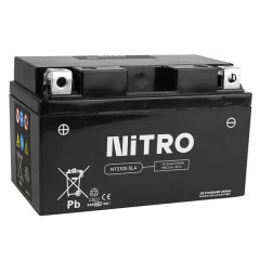 Batterie 12V Nitro 8,6 Ah SLA sans entretien prête à l'emploi