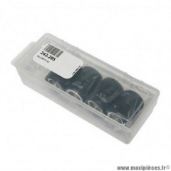 Galets Polini 25x17 12,0g (jeu de 8) - 400-500 Piaggio MP3, 500 Peugeot Satelis, 500 Aprilia Atlantic, 500 Gilera Nexus