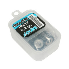 Galets Polini 19x17 8,2g hi-speed pour Yamaha 125 Xmax 2006+ - MBK 125 Skycruiser 2006+ (jeu de 6 - 242.092)