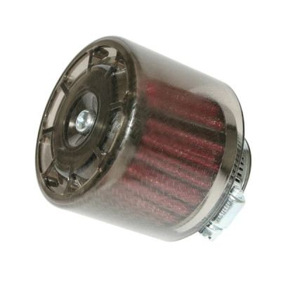 Filtre à air Replay carbone brillant fixation droite diamètre 35-28mm