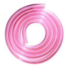 Durite essence Replay PU 5x8 transparent rose 1 m