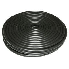 Durite essence adaptable haute densité 4x8 noir (rouleau 20m - hydrocarbures+huiles)