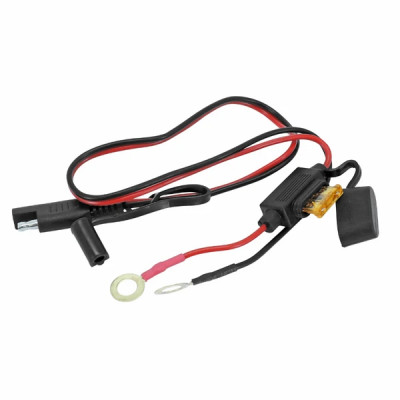 Cable de connexion rapide adaptable avec fusible et oeillets 8,5 mm longueur 60 cm