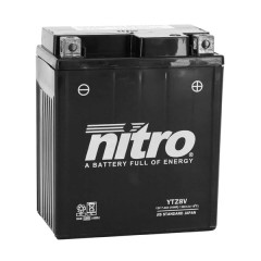 Batterie 12V Nitro 7,4 Ah NTZ8V SANS ENTRETIEN prête à l'emploi