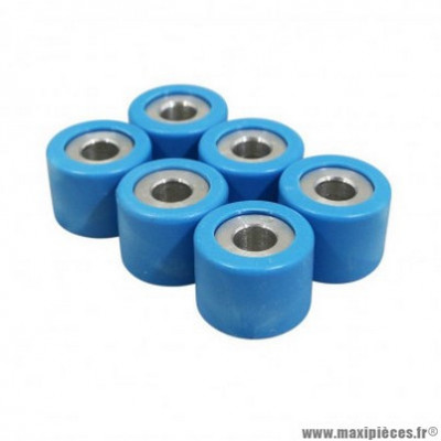 Galet de variateur Piaggio jeu de 6 pièces pour maxi-scooter Aprilia 100 Scarabeo 4T après 2001 -8296385-