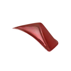 Aileron de casque adaptable rouge anodisé