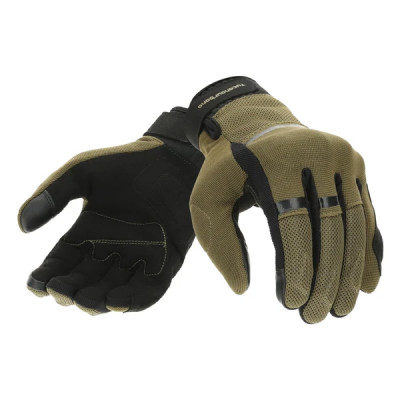 Gants Tucano Urbano couleur vert militaire T10 taille L compatible écran tactile