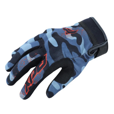 Gants printemps/été ADX homologués EN 13594:2015 avec coque noir/camo motif militaire T8 taille S