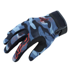 Gants printemps/été ADX homologués EN 13594:2015 avec coque noir/camo motif militaire T8 taille S