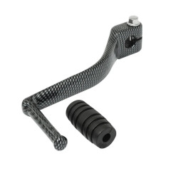 Sélecteur de vitesse Vicma RCR alu carbone pour Derbi 50 Senda, GPR - Gilera 50 SMT