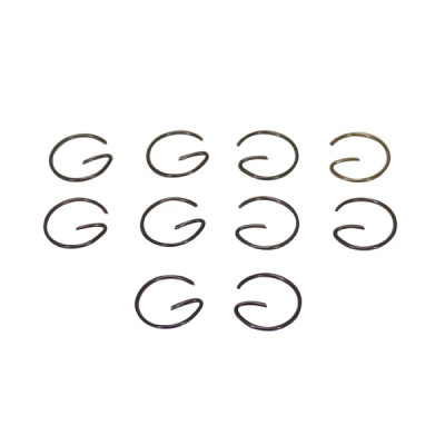 Clips de piston adaptable diamètre 12 forme en g pour Peugeot AM6 - Derbi Senda (vendu par 10)
